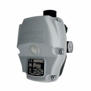 Prescontrol cu manometru Italtecnica BRIO_CROSS | 230 V, max. 12 A, max. 10 bari | Control presiune și protecție pompă | Pentru hidrofoare și instalații apă | Compact, fiabil,...
