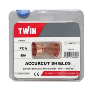 Protecție cap torță pentru tăiere plasma - Telwin 804316 PX-A - 45 A - Set 2 buc. - Accesoriu torță