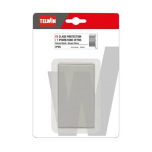 Protecție interioară sticlă Telwin 804313 | 47 x 100 mm | Lentilă protectoare internă | Accesoriu pentru mască de sudură | Înlocuire simplă și rezistentă