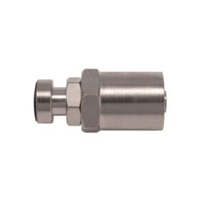 Racord baionetă cu manșon pentru furtun cauciuc sau poliuretan 8X17 OMg 20A_8X17