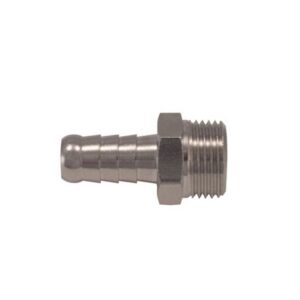 Racord brăduț 20 mm pentru furtun cauciuc, filet exterior 1/2" – OMG 21_1/2"_20