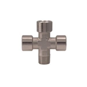 Racord cruce filetat 1/2" (1 tata + 3 mamă) OMG 1C_1/2