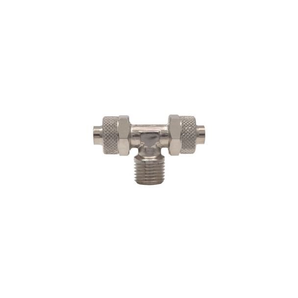 Racord T filet exterior conic 1/8'' pentru furtun 4x6 mm Omg 503_1/8_4X6