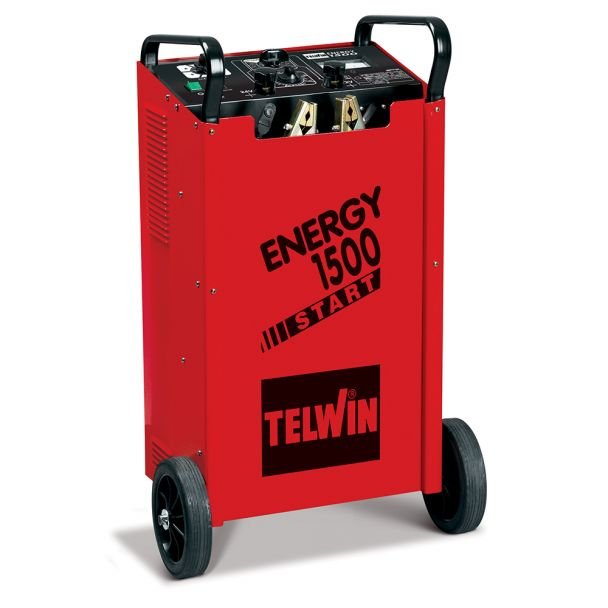 Redresor baterii și robot pornire Telwin ENERGY1500START | 12/24 V | Capacitate 20–2000 Ah | Pb/START/STOP | Încărcare rapidă