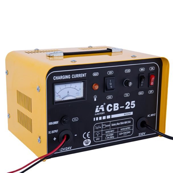 Redresor baterii Tehnoweld CB-25 12/24 V pentru Pb 25–150 Ah – încărcare rapidă și întreținere