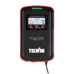 Redresor și tester baterii Telwin DOCTOR CHARGE 55 CONNECT, 6/12/24 V, 10-600 Ah, Bluetooth - Încărcare inteligentă și diagnostic baterii auto