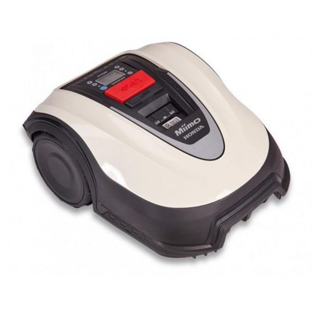 Robot tuns gazon Honda Miimo HRM40 EC Live — ideal pentru 400 m², lățime tăiere 19 cm, automat și silențios cu conectivitate EC Live