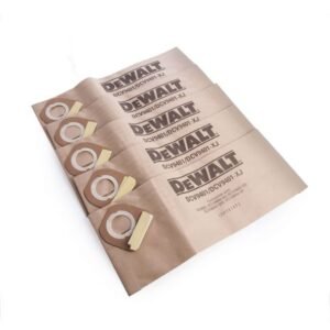 Saci de hârtie pentru praf Dewalt DCV9401, set 5 buc