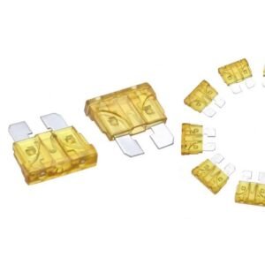 Set 10 siguranțe fuzibile 20 A Telwin 802257 – pachet 10 buc., protecție circuit pentru aparate de sudură și uz industrial