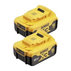 Set 2 acumulatori Li-Ion DeWalt DCB184P2 XR 18V, 5.0Ah