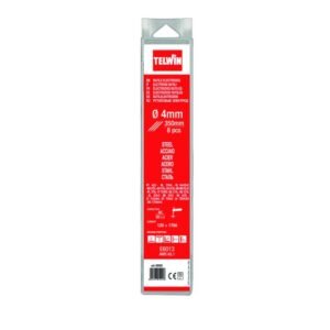 Set 8 electrozi rutilici 4 mm Telwin 802620 E6013 - electrozi sudură pentru oțel