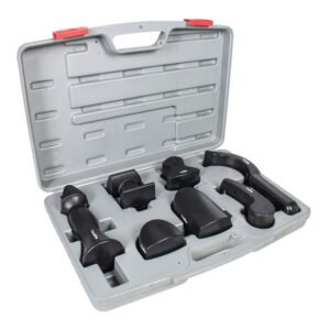 Set accesorii metalice cauciucate | Telwin 804063 | 7 buc./set | Durabile, anti-alunecare | Pentru sudură, reparații și întreținere