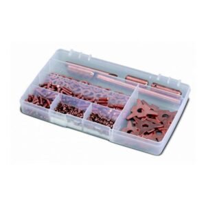 Set accesorii sudură în puncte Studder Telwin 143780 | Kit complet pentru sudură în puncte, aplicații auto și industriale | Include electrozi, capete de sudură, cabluri și cleme...