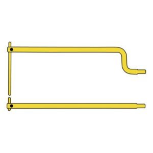 Set brate pentru sudură în puncte Telwin XD3 803024 – 500 mm, cu electrozi