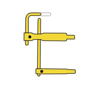 Set brate sudură în puncte XA5 | 140 mm + 100 mm Telwin 803159 | Cu electrozi incluși | Pentru profile interioare metalice | Durabilitate și precizie profesională