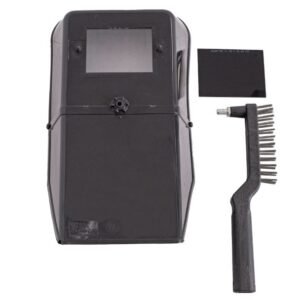 Set mască sudură Tehnoweld E9400MMS - Include perie şi ciocănel - Protecţie ochi şi faţă pentru sudură - Design ergonomic, ajustabil - Compact, uşor de utilizat