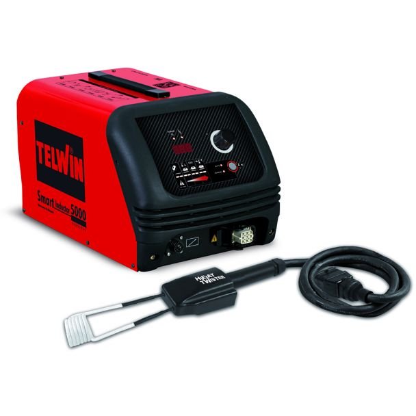 Sistem încălzire prin inducție Telwin SMARTINDUCTOR5000TWISTER 2.4 kW | Special pentru tinichigerie și reparații auto | Încălzire rapidă, focalizată, fără flacără | Portabil,...