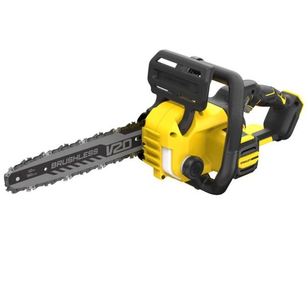 Stanley, Fierăstrău cu lanț Stanley SFMCCS730B, șină 30 cm, compatibil cu acumulator 18 V