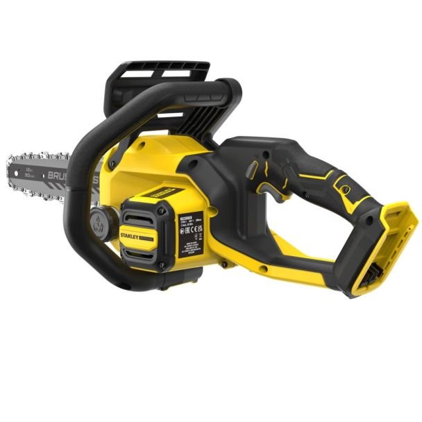 Stanley, Fierăstrău cu lanț Stanley SFMCCS730B, șină 30 cm, compatibil cu acumulator 18 V