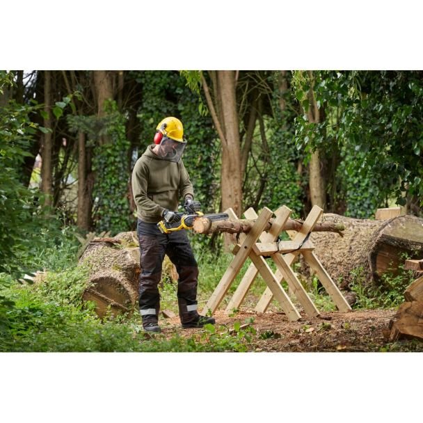 Stanley, Fierăstrău cu lanț Stanley SFMCCS730B, șină 30 cm, compatibil cu acumulator 18 V