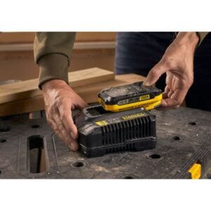 Stanley, Kit starter Stanley Fatmax V20 SFMCB12D2 – 2 acumulatori 18V 2.0 Ah, încărcător 2A