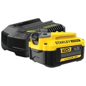 Stanley, Kit starter Stanley FatMax V20 SFMCB14M1 — 1 acumulator 18V/4.0 Ah, încărcător 4A