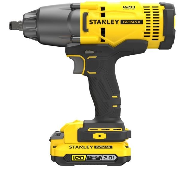 Stanley, Mașină de înșurubat cu impact Stanley FatMax V20 SFMCF900B, prindere 1/2", cuplu maxim 475 Nm, fără acumulatori