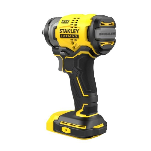 Stanley, Mașină de înșurubat cu impact Stanley Fatmax V20 SFMCF910B, prindere 3/8", 450 Nm, fără acumulatori