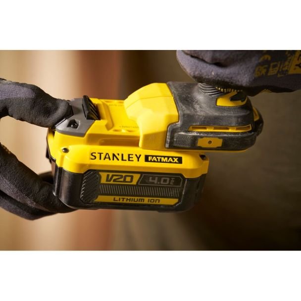 Stanley, Mașină de înșurubat cu impact Stanley Fatmax V20 SFMCF910B, prindere 3/8", 450 Nm, fără acumulatori