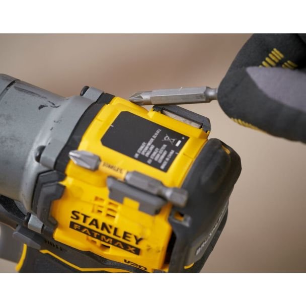 Stanley, Mașină de înșurubat cu impact Stanley SFMCF830B, compatibilă cu acumulatori 18 V, cuplu maxim 203 Nm, hex 1/4