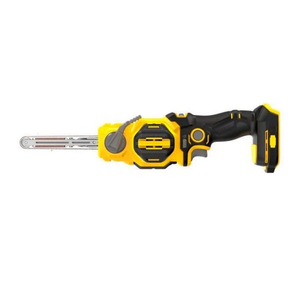 Stanley, Mașină de șlefuit cu bandă Stanley SFMCE210D2K, 2 acumulatori Li‑Ion 18 V/2,0 Ah, 13 x 457 mm