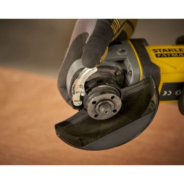 Stanley, Polizor unghiular Stanley SFMCG300B, Li‑Ion 18 V fără acumulatori, 115 mm, 9000 rpm