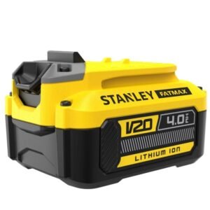 Stanley SFMCB204 | Acumulator V20 Li‑Ion | 18 V 4.0 Ah | Pentru scule electrice Stanley V20 | Performanță și durabilitate