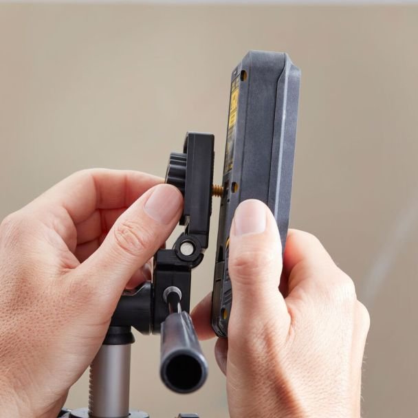 Stanley, Trepied aluminiu Stanley 1-77-201 pentru nivelă laser și cameră, prindere filet 1/4