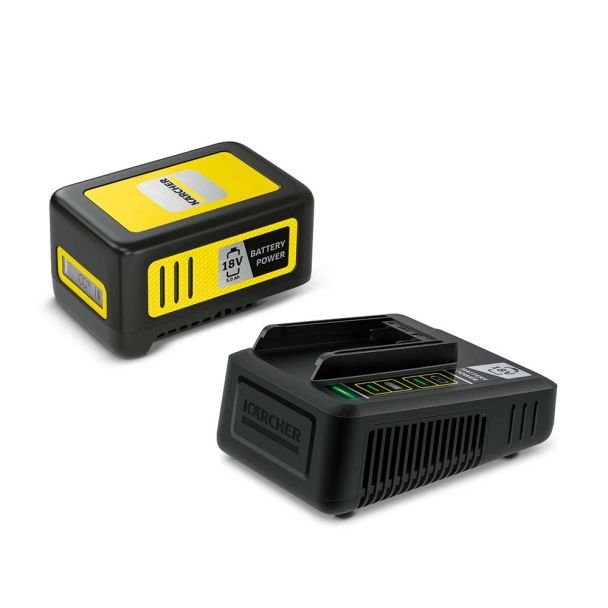 Starter kit Karcher Battery Power 18/50 – 2.445-063.0, Li‑Ion 18V 5.0 Ah, încărcător rapid