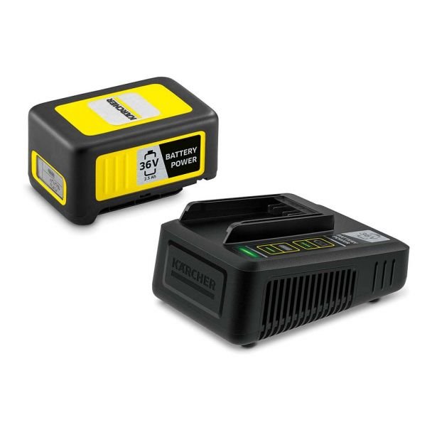 Starter kit Karcher Battery Power 36/25 (2.445-064.00) Li‑Ion 36 V 2.5 Ah, încărcător rapid