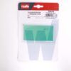 Sticlă protecție transparentă interior Telwin 804310 | 53.2x103.7 mm | Lentilă vizor pentru mască de sudură | Set 2 buc | Compatibilitate standard, montaj ușor