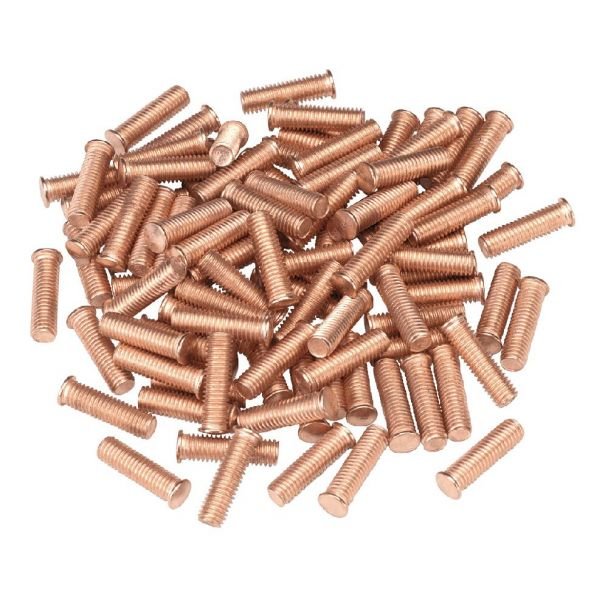 Stifturi pentru sudură în puncte Telwin 802760 | Fe‑Cu (fier‑cupru) pentru conductivitate și rezistență | Ø4 x 16 mm | 100 buc. | Pentru sudură auto și industrială, montaj precis