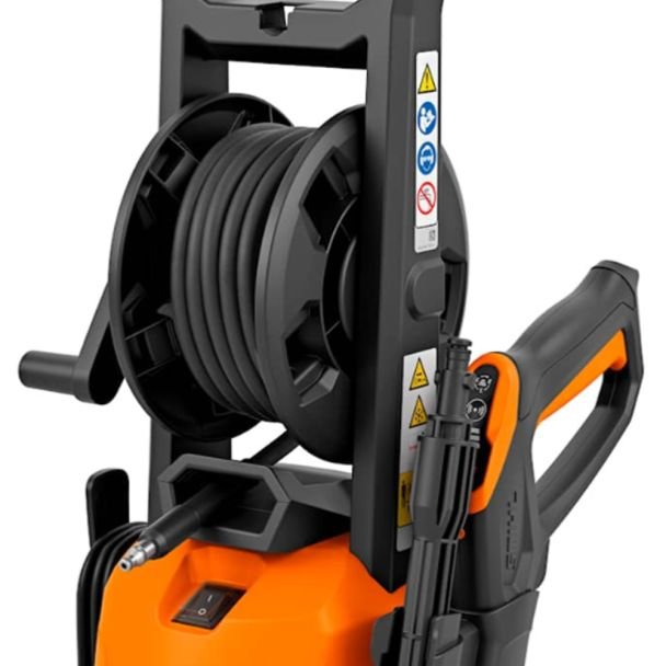 STIHL, Aparat de spălat cu presiune apă rece STIHL RE 100.0 PLUS, 2100 W, max 150 bar, max 450 l/h