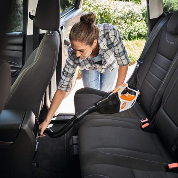 STIHL, Aspirator de mână cu acumulator STIHL SEA 20 Set SA030117315, 10.8V 2.0Ah, încărcător inclus