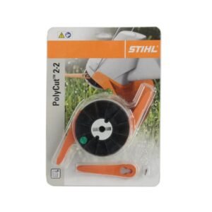 STIHL, Cap cu fir pentru cosit STIHL PolyCut 2-2 - 40087102102 - Montaj rapid și durabil - Compatibil cu motocoase STIHL - Fir dublu pentru tăiere eficientă