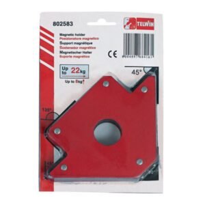 Suport magnetic pentru poziționarea pieselor de sudat Telwin 802583, capacitate maximă 23 kg — robust și precis