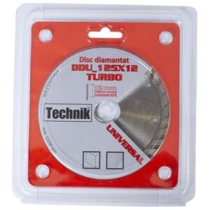 Technik, Disc diamantat Technik DDU_125X12TURBO universal - D 125x12x22.2 mm