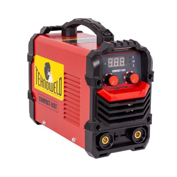 Tehnoweld, Invertor sudură MMA Tehnoweld COMPACT-145T, 140 A – electrozi 1.6–3.2 mm, accesorii incluse, compact și portabil
