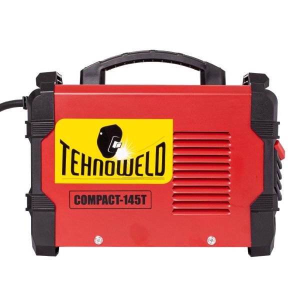 Tehnoweld, Invertor sudură MMA Tehnoweld COMPACT-145T, 140 A – electrozi 1.6–3.2 mm, accesorii incluse, compact și portabil