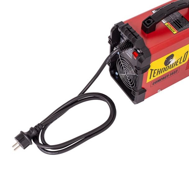 Tehnoweld, Invertor sudură MMA Tehnoweld COMPACT-145T, 140 A – electrozi 1.6–3.2 mm, accesorii incluse, compact și portabil