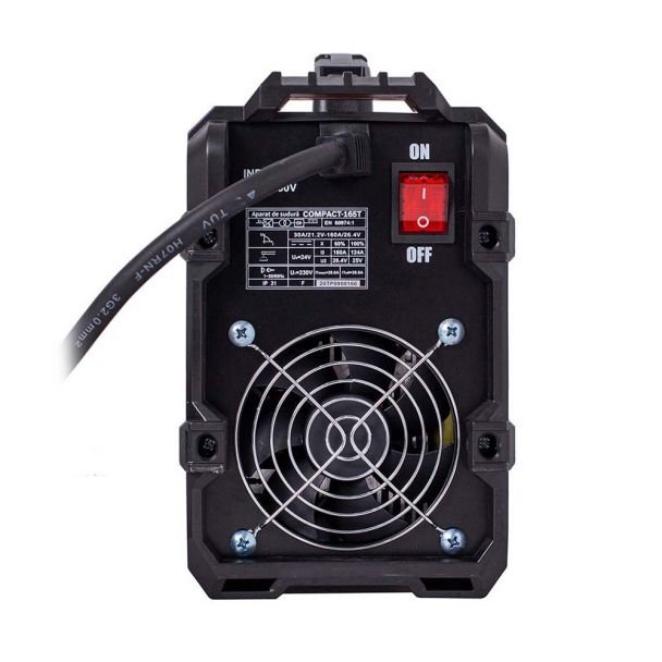 Tehnoweld, Invertor sudură MMA Tehnoweld COMPACT-165T, 160 A, electrozi 1.6-4 mm, kit accesorii, portabil