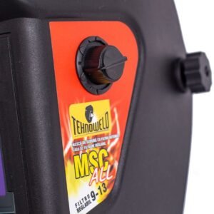Tehnoweld, Masca de sudură automată Tehnoweld MSC-ALL, filtru reglabil DIN 9-13, protecție UV/IR și reglaj sensibilitate