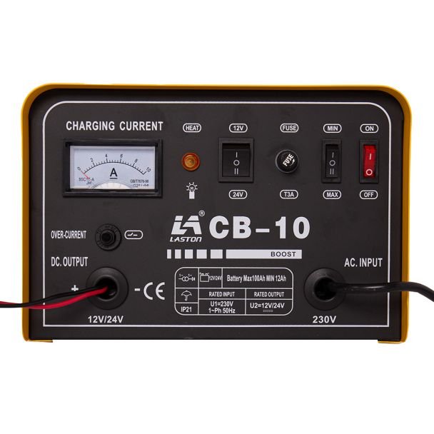 Tehnoweld, Redresor baterii Tehnoweld CB-10 | Încărcare 12/24 V | Compatibil Pb 12–100 Ah | Ideal pentru auto și utilaje | Încărcător eficient și sigur