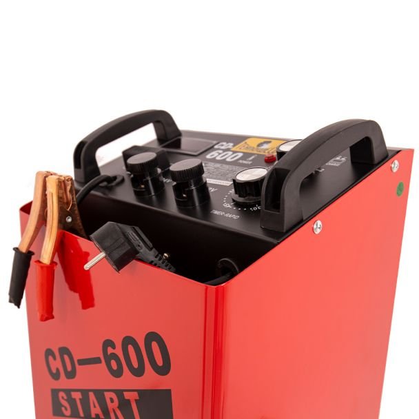 Tehnoweld, Tehnoweld TEHNOWELDCD600 | Redresor și robot de pornire | Încărcare 12/24 V | Baterii Pb 20-1000 Ah | Pentru autoturisme, camioane și utilaje